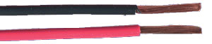 Cut goods Carwire, 2,5mm�, black